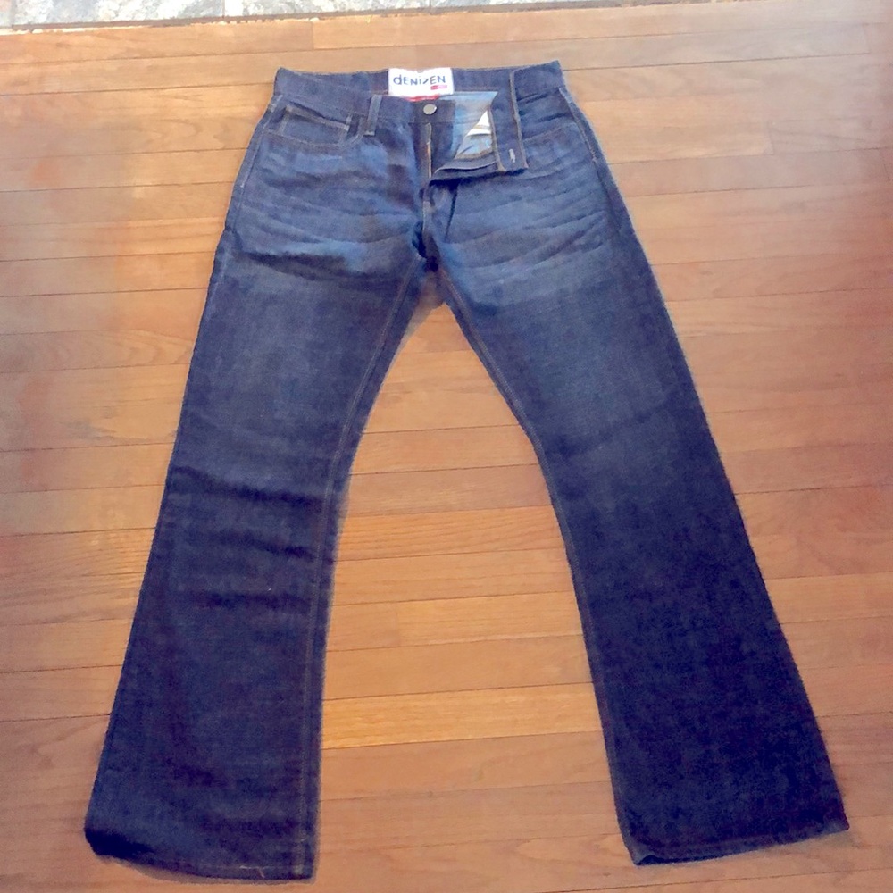 Levi's Denizen men's 32x34 233 low bootcut blue denim jeans New no tag